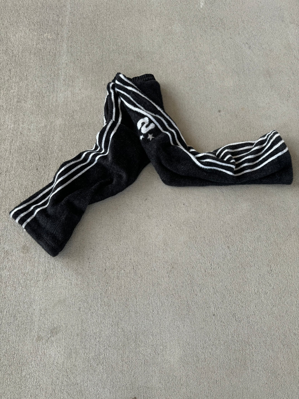 “TRACKSTAR” Oreo Mohair Sweats