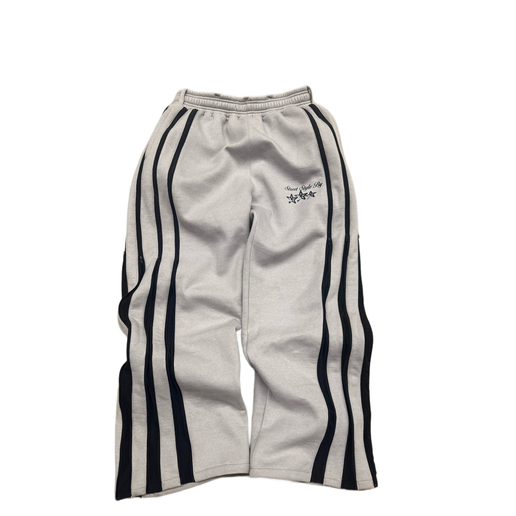 “Zipaway” sweats