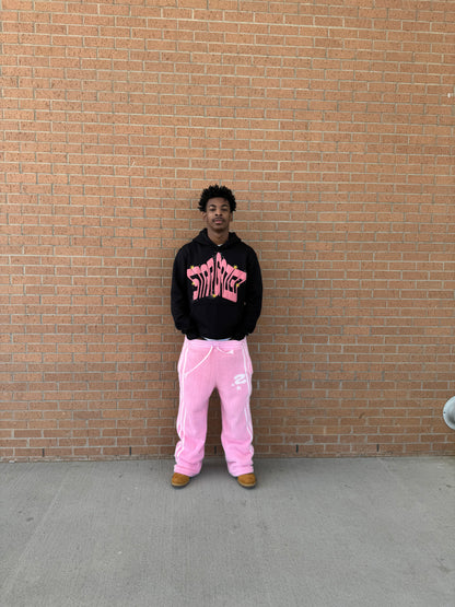 (Powder Pink) Mohair TrackStar Sweats